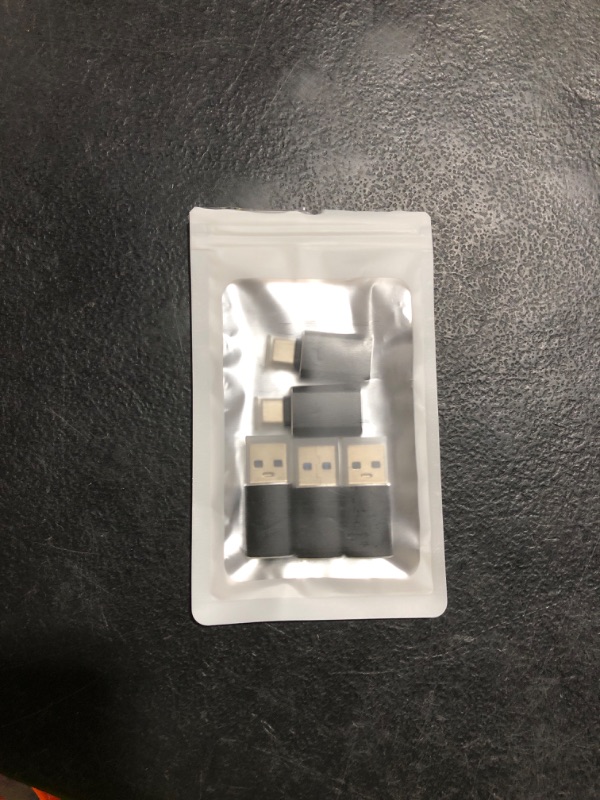 Photo 1 of USB to USB C Adapter 6 Pack,?3*Type C Female to A Male Charger Converter?&?3*USB C Male to USB Female? for MacBook Pro/Air, iPhone 16 15 Pro Max/15 Plus/14 13 12 Samsung Galaxy S24/S23/S22/S21 Black