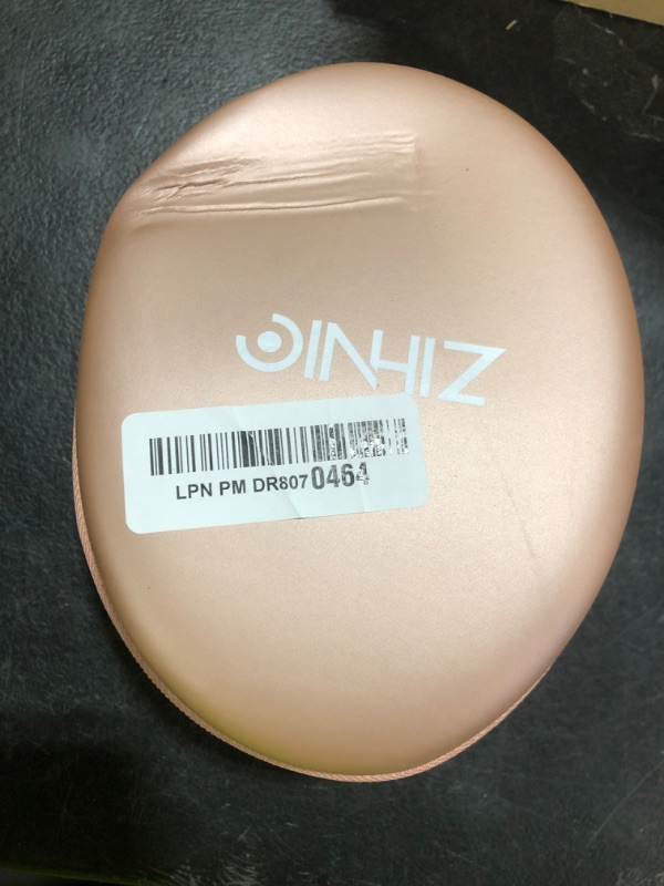 Photo 1 of ZIHNIC Bluetooth Headphones Over-Ear, Foldable Wireless and Wired Stereo Headset Micro SD/TF, FM for Cell Phone,PC,Soft Earmuffs &Light Weight for Prolonged Wearing(Rose Gold)