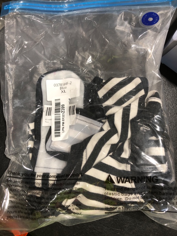 Photo 1 of FUAMEY Dog Recovery Suit Male,Dogs Surgery Neuter Suits Puppy Spay Shirts for Female Protect Dog's Skin Anti Licking Abdominal Wounds Doggie Onesie Pet Bodysuit Alternative to Cone Gray Stripes L