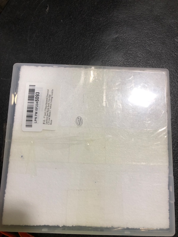 Photo 1 of 7" inch 175mm Sintered Diamond Lapidary Saw Blade Rock Trim Slab Circular Blades 1" Arbor Cutting Tools for Stone