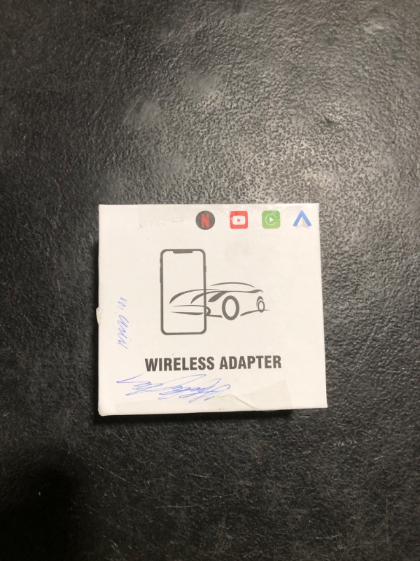 Photo 1 of Wireless Carplay Adapter, Supports Netflix, YouTube, TF Card Plug & Play, Android Auto Wireless Dongle Fits for Factory Wired Car Play Cars