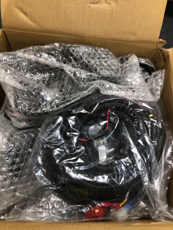 Photo 1 of COOL STAR LED Headlights and Tail Light Kits Compatible with Club Car DS 1993-up Gas and Electric Carts 12V with Turn Signals Hazard Light Switch Wire Harness Horn Brake Pad and Instruction