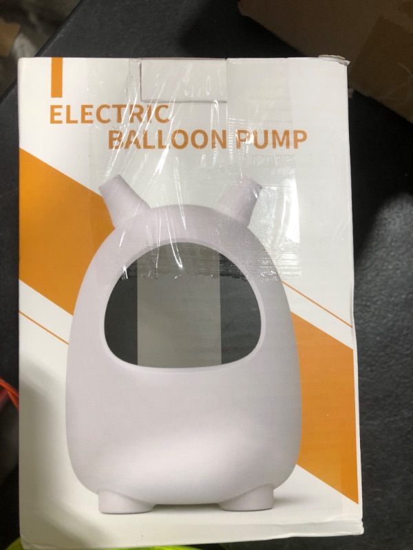 Photo 1 of Balloon Pump Electric, SPLAKS Balloons Inflator Air Pump Portable Balloon Blower for Garland Arch, Party Decoration, Birthday, Gender Reveal, Graduation