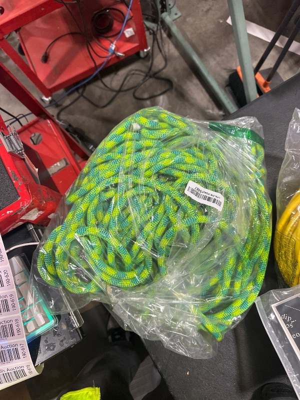 Photo 1 of X XBEN 10.5 mm UIAA Dynamic Climbing Rope 60M(200FT), Safety Nylon Kernmantle Rope for Rock Climbing, Tree Climbing, Ice Climbing, Rappelling, Rescue