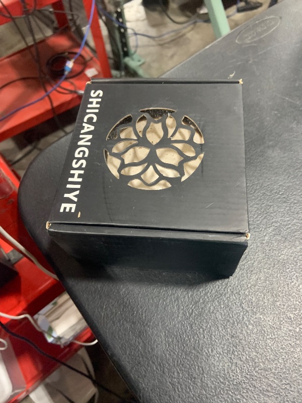 Photo 1 of SHICANGSHIYE Incense Holder for Sticks and Cones - Handcrafted Limestone Incense Burner and Ash Catcher, Modern Stone Holder for Aromatherapy, Meditation, and Japanese Incense