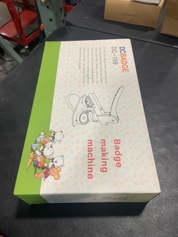 Photo 1 of Happizza Button Maker Machine 58mm - (3rd Gen) Installation-Free 58mm(2.25in) DIY Pin Badge Button Maker Press Machine Badge Punch Press with Free 100pcs Button Parts&Pictures&Circle Cutter&Magic Book
