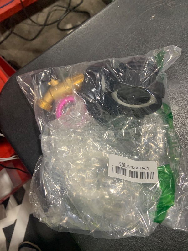 Photo 1 of IBC Tote Adapter, 275-330 Gallon ibc tote fittings 2.36" Fine Thread Tote Valve Brass Hose Faucet Valve Tool with Ball Valve for Garden Hose Connector (For 2.36" Fine Threads to 3/4")