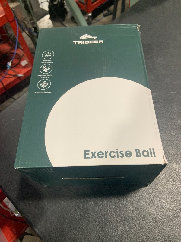 Photo 1 of Trideer Yoga Ball for Exercise, Pregnancy & Birthing, 5 Sizes Exercise Ball for Physical Therapy, Stability, Fitness, Quick Pump Included