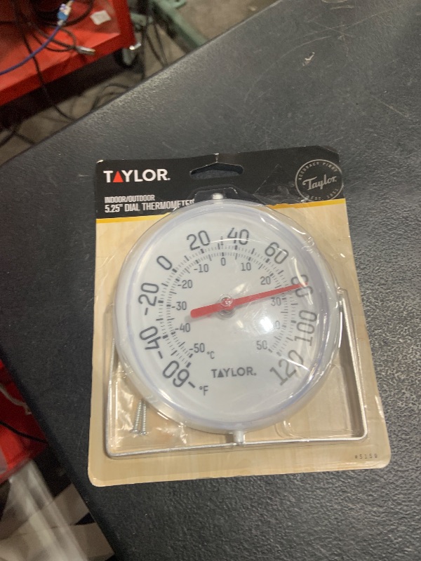 Photo 1 of Taylor Precision Products 5159 5-1/4-Inch Diameter Outdoor Thermometer