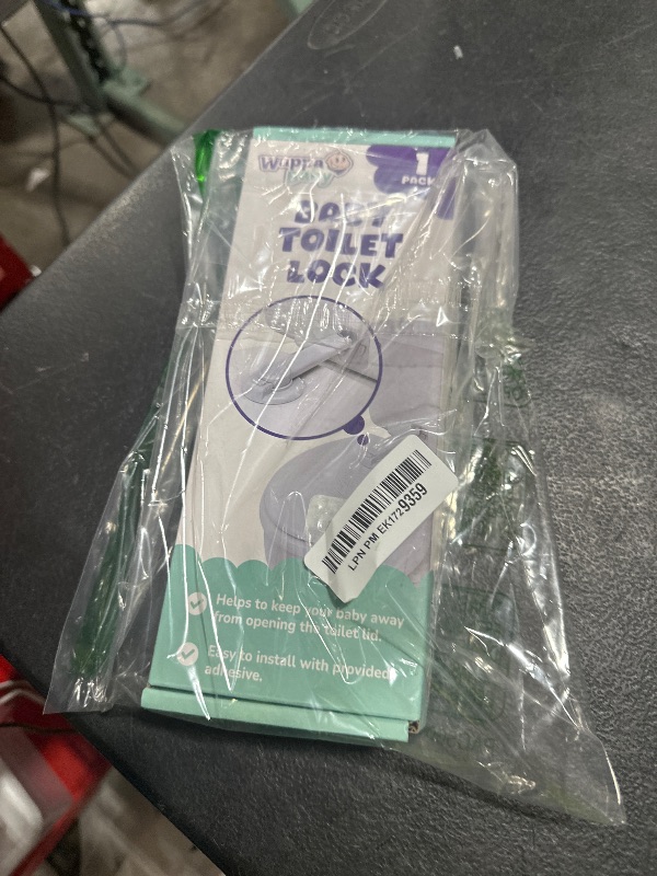 Photo 1 of Baby Toilet Lock by Wappa Baby - 9"L x 4"W - Ideal Baby Proof Toilet Lid Lock - No Tools Needed Easy Installation with 3M Adhesive - Top Safety Toilet Seat Lock - Fits Most Toilets - White (1 Pack)
