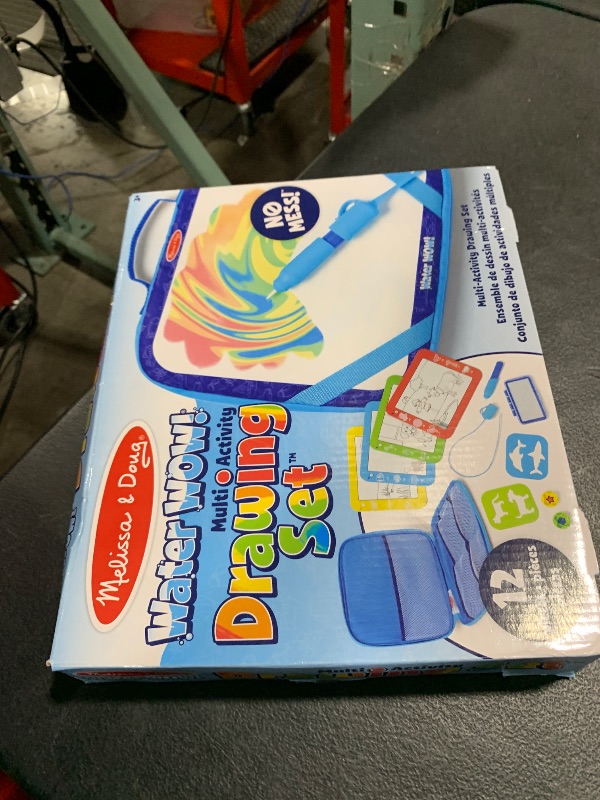 Photo 1 of Melissa & Doug Water Wow! Water Wow! Take-Along Multi-Activity Color-Reveal Drawing Set Travel Toy Ages 3+