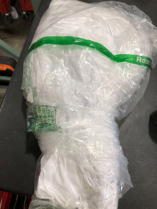 Photo 1 of 10x10ft Wrinkle Free White Backdrop Curtain for Parties Soft Fabric Drapes Wedding White Curtain Backdrop for Birthday Party Decorations Background for Photography 5x10ft, 2 Panels