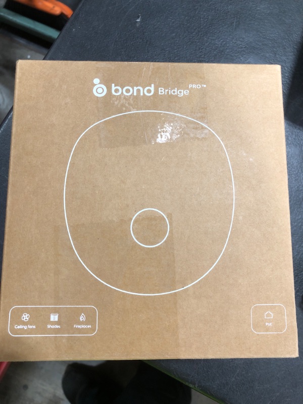 Photo 1 of BOND BRIDGE PRO | Add Wi-Fi to Motorized Shades | Ceiling Fans and Fireplaces| Ethernet port & PoE | Compatible with Alexa, Google Home and App