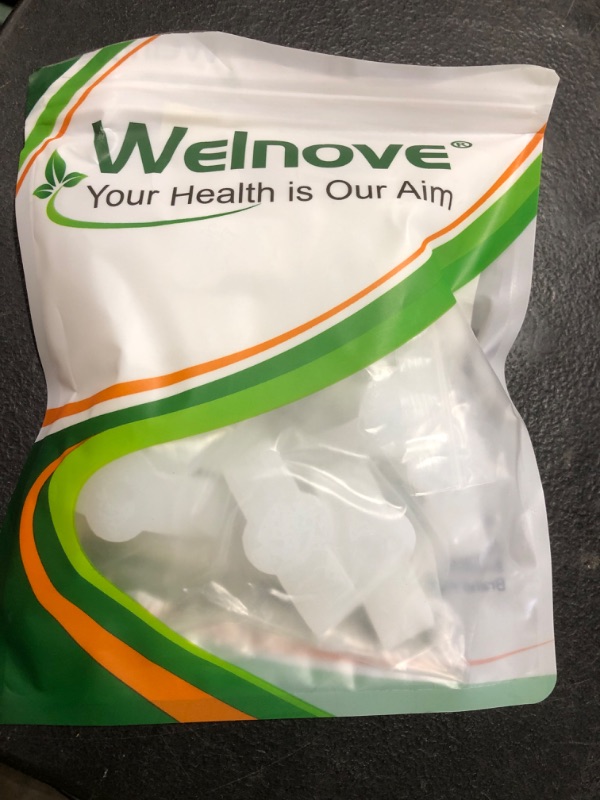 Photo 1 of Welnove Pack of 12 Bunion Corrector, Toe Separators with 2 Loops, Big Toe Spacer Suitable for Bunion and Overlap Toe (White)