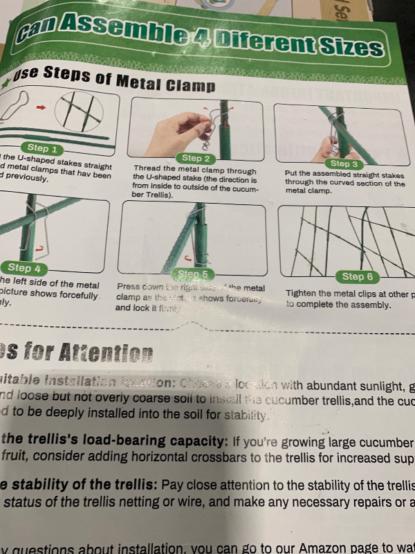 Photo 1 of green platic coated strong steel 
