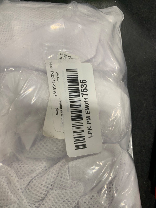 Photo 1 of Andy's Orchids 6pcs Unisex Chefs Hat, Kitchen Cooking Chef Mesh Cap, Food Service Elastic Hair Nets, Baker Waiter Adjustable Work Caps White