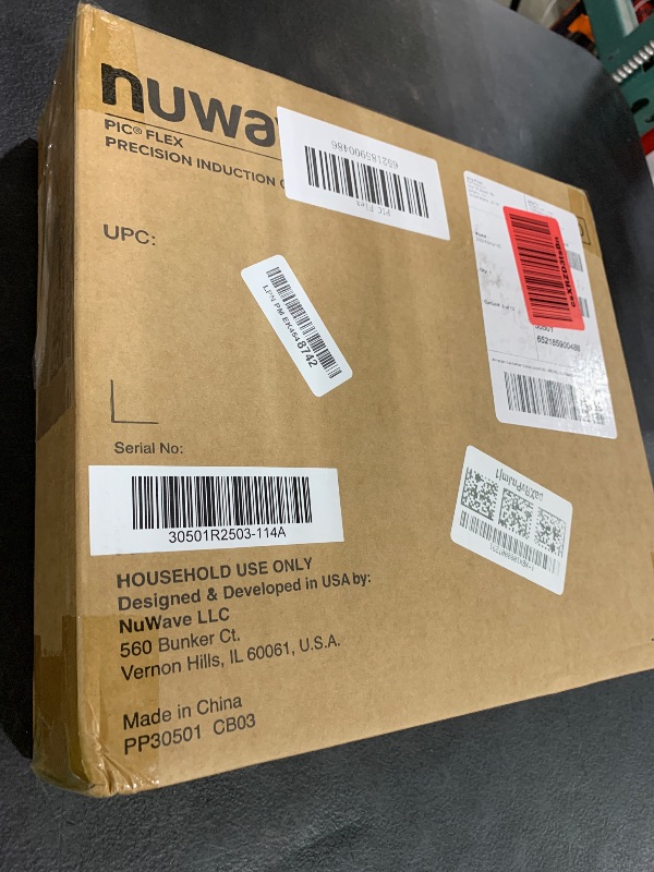 Photo 1 of Nuwave Precision Induction Cooktop, 10.25” Shatter-Proof Ceramic Glass, 6.5” Heating Coil, 45 Temps from 100°F to 500°F, 3 Wattage Settings 600, 900 & 1300 Watts