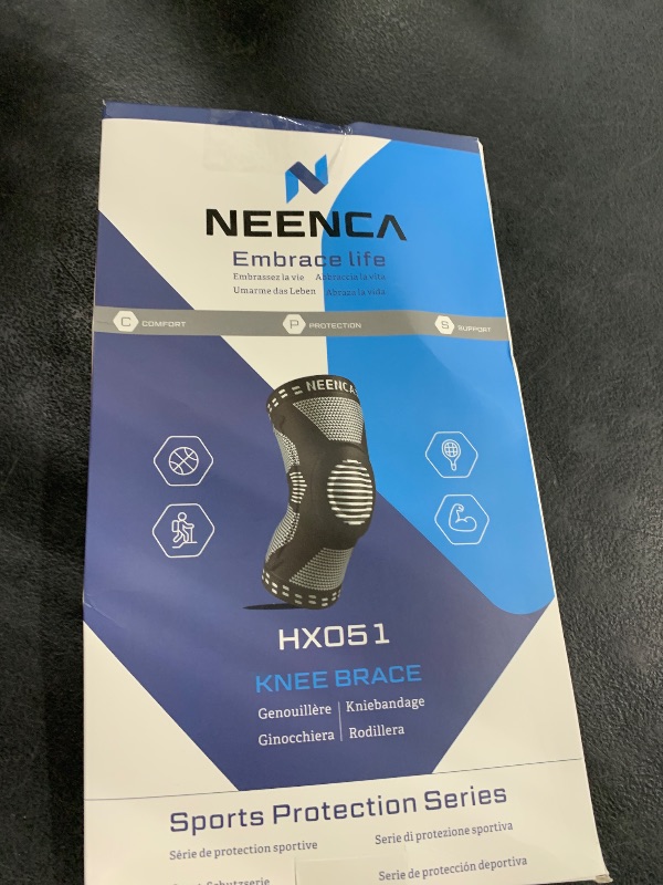 Photo 1 of NEENCA Professional Knee Brace for Pain Relief, Medical Knee Support with Patella Pad & Side Stabilizers, Compression Knee Sleeve for Meniscus Tear, ACL, Joint Pain, Runner, Workout - FSA/HSA Eligible
