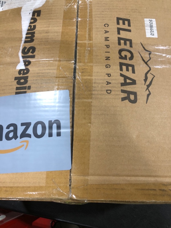 Photo 1 of Elegear Self Inflating Sleeping Pad, 3.15" Ultra-Thick Memory Foam Camping Pad with Pillow Fast Inflating in 20s Insulated Camping Mattress Pad 4-Season Camp Sleeping Mat for Camp/Travel/Car/Tent