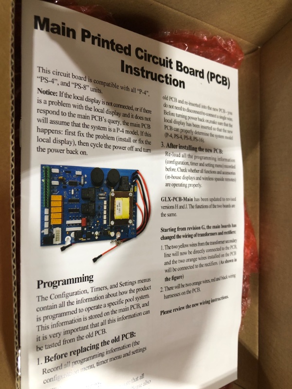 Photo 1 of WERLAHO Upgraded for Hayward GLX-PCB-PRO Main PCB Replacement Goldline ProLogic Automation and Chlorination, Blue Main Printed Circuit Board,PL-P-4,PL-PS-4,PL-PS-8-V,PL-PS-8,PL-PS-16-V,PL-PS-16