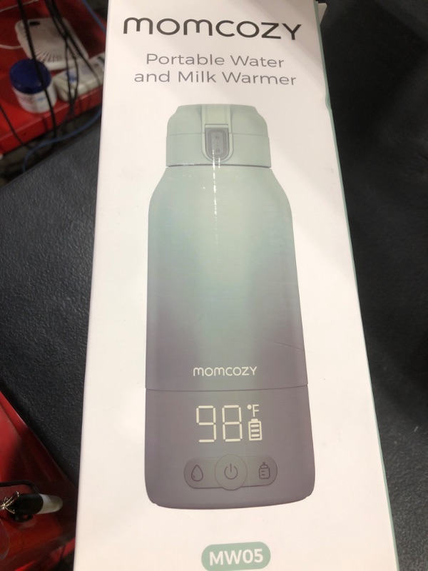 Photo 1 of Momcozy Portable Milk Warmer for Travel – Dual Heating Modes for Breast Milk & Water, Portable Bottle Warmer with Fast Heating & Long Battery Life, 17 Ounces Large Capacity to Meet Your All-Day Needs