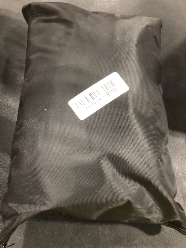 Photo 1 of COOSOO Shuffleboard Table Cover Waterproof Outdoor 9FT 12FT 14 FT Shuffleboard Table Cover Weather Resistant Dustproof Furniture Protective Black