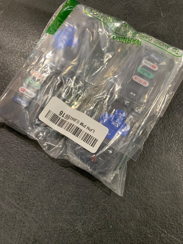 Photo 1 of (Pack of 2) Replacement-Remote-Control for Roku-TV,Compatible for TCL Roku/Hisense Roku/Onn Roku/Philips Roku Smart TVs(Not for Roku Stick and Box)