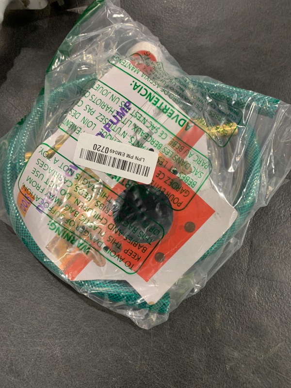 Photo 1 of PEISONGFEI Self-Priming Mini Hand Drill Water Transfer Pump Kit with Suction and Discharge Hose for Water, Oil, and Fluid Transfer