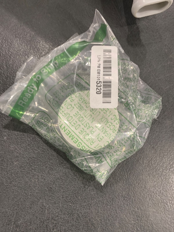 Photo 1 of Fernco QC-101W 1.5-in. Qwik Cap Flexible PVC Pipe Cap Drain Waste and Vent, White