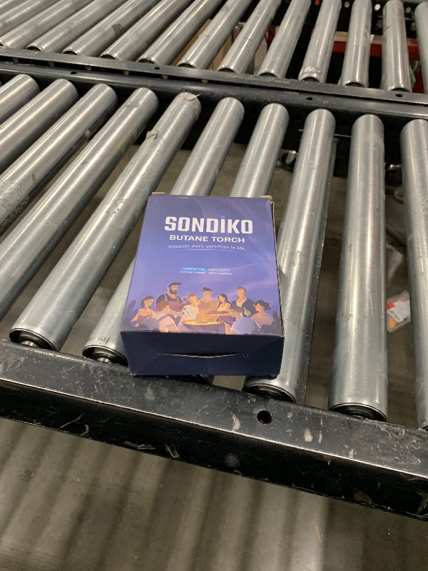 Photo 1 of Sondiko Butane Torch with Fuel Gauge S907, Refillable Soldering Torch with Adjustable Flame for Welding, Resin Art, Industrial(Butane Gas Not Included)