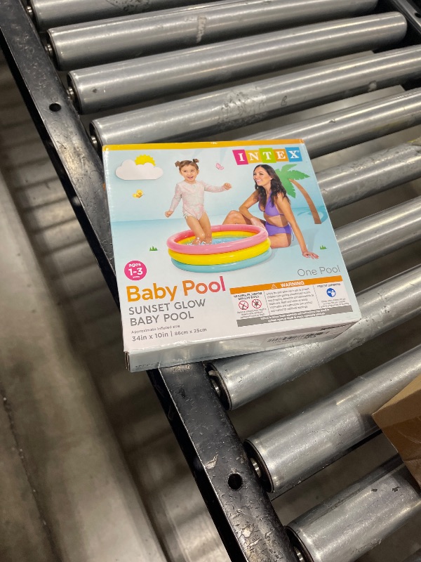 Photo 1 of Intex Sunset Glow Baby Pool (34 in x 10 in)