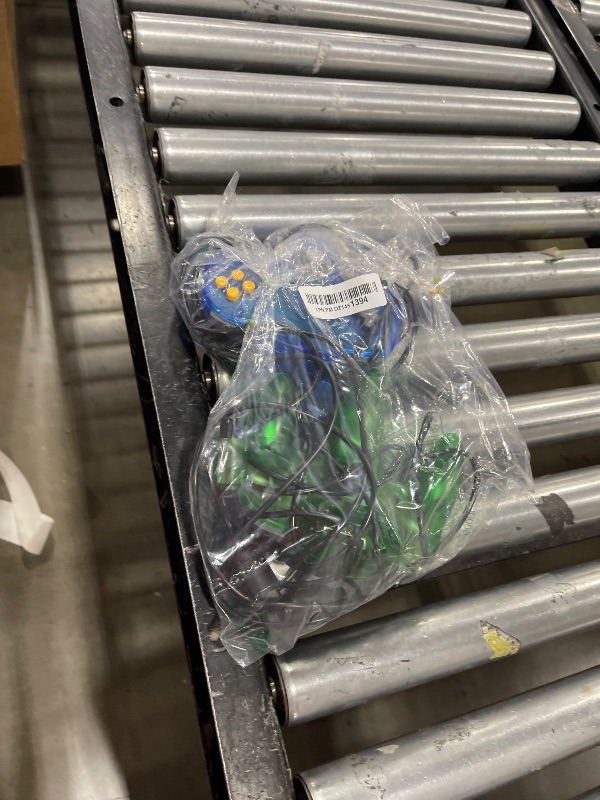 Photo 1 of miadore 2 Pack Classic N64 Controllers (Jungle Green/Blue) Bundle with 2 Pack 6FT N64 Controller Extension Cable