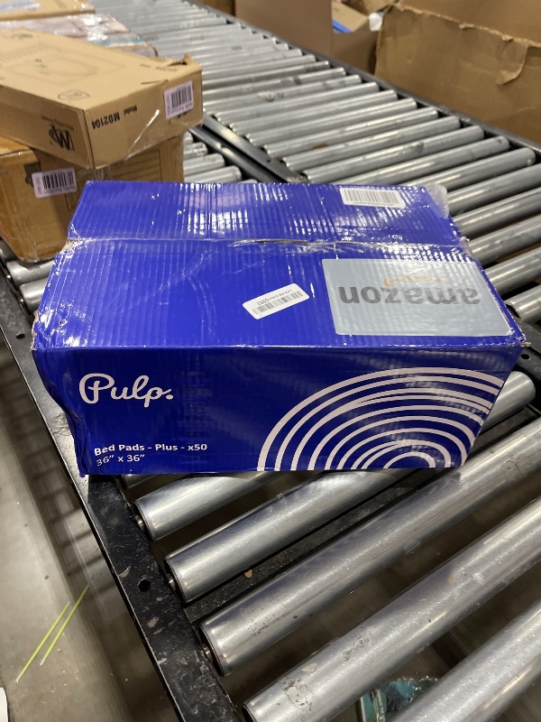 Photo 1 of 50 x PULP Premium Incontinence Bed Pads 36" x 36" | Extra Large Disposable Underpads | Heavy Duty & Ultra Absorbent Leak Proof Chucks Pads for Adults, Children, Babies & Pets | FSA & HSA Eligible