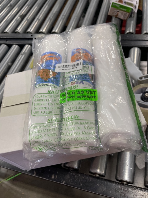 Photo 1 of Omnipure Q5605 and (2) Q5633 Replacement Sediment Carbon Filter Cartridge Set