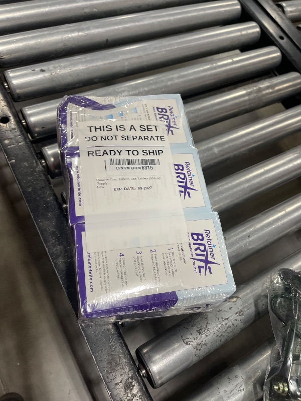 Photo 1 of Retainer Brite Retainer brite tablets, 288 tablets (9 month supply), 288 Count