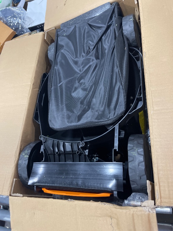 Photo 1 of LawnMaster CLMF4815E 48V MAX* 15-inch Brushless Cordless Mower with 2X24V MAX* 4.0Ah Battery and a Dual Charger