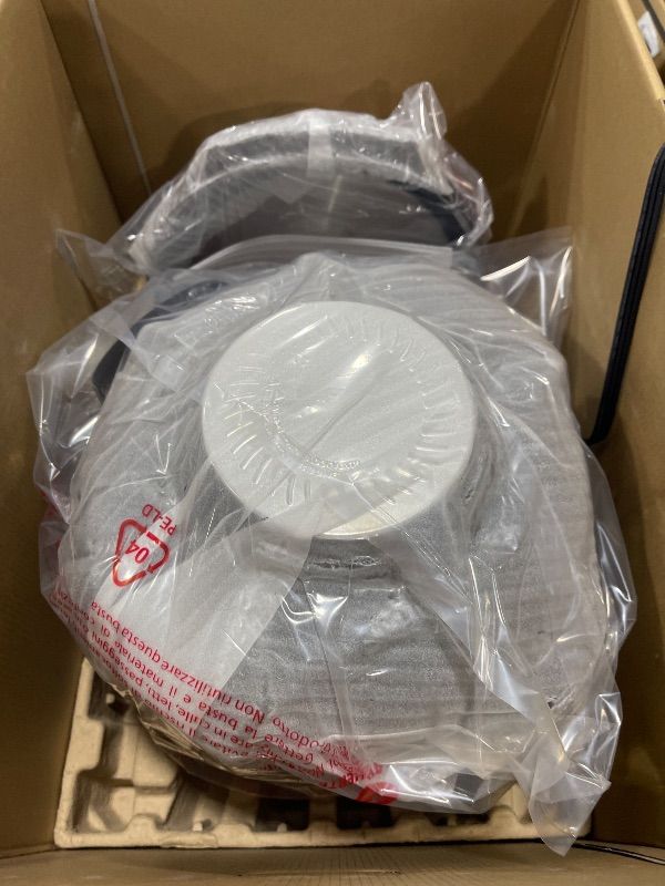 Photo 1 of Ninja FD401 LP3 Foodi 12-in-1 Deluxe XL 8 qt. Pressure Cooker & Air Fryer that Steams, Slow Cooks, Sears, Sautés, Dehydrates & More, with 5 qt. Crisper Basket, Reversible Rack & Recipe Book, Silver