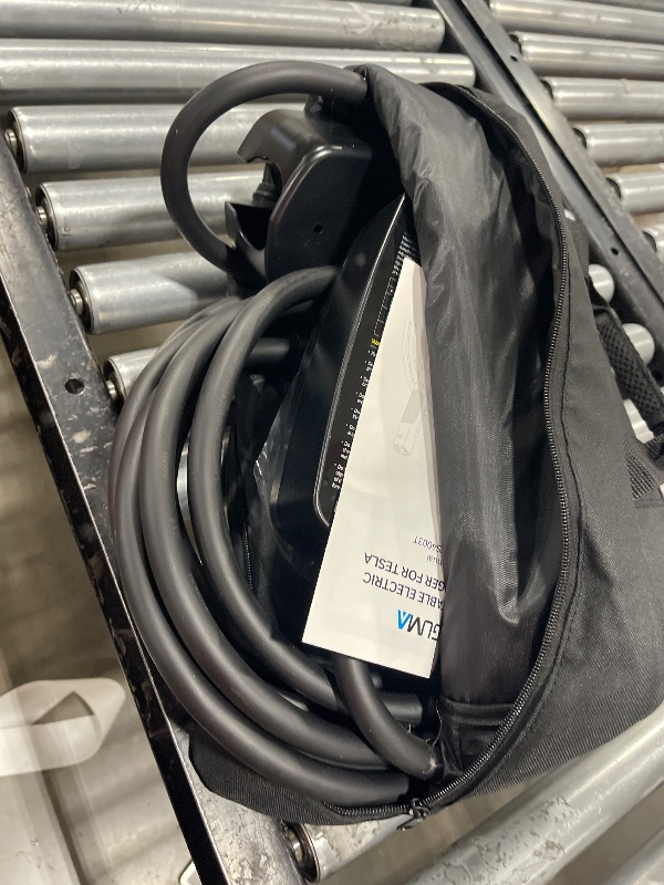 Photo 1 of SEGUMA Level 2 Tesla Charger-40Amp 240V NEMA 14-50 Plug, 25ft Extension Cable, Adjustable Current/Start Charging Time-Portable Mobile EV Charger for Tesla Car, Compatible with Model Y/3/S/X/Cybertruck