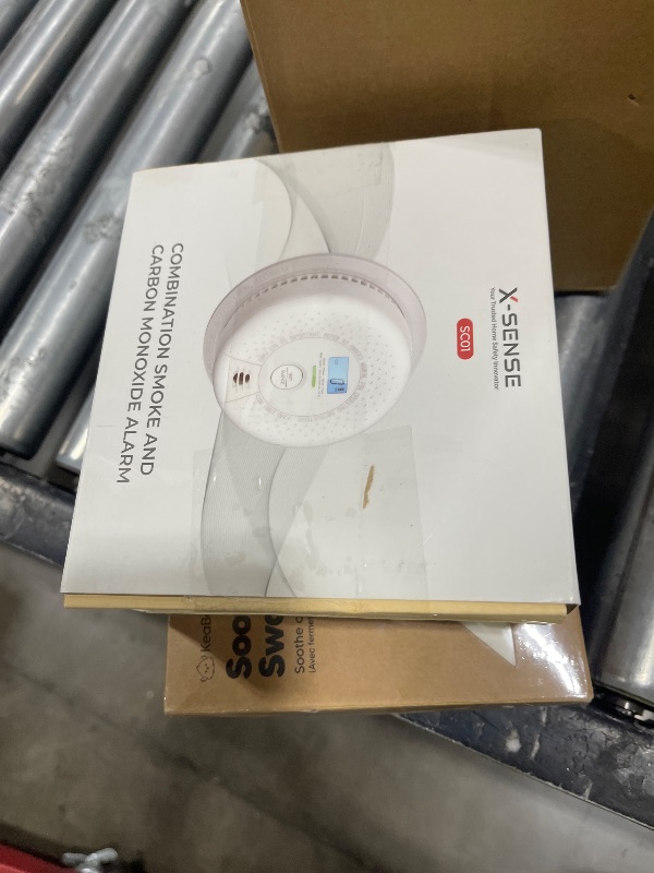 Photo 1 of X-Sense  Detector Carbon Monoxide Detector Combo, 10-Year Battery Smoke Detector with Display, Standalone Model SC01, Single Pack