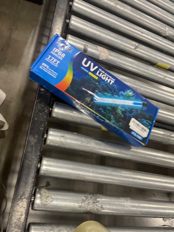 Photo 1 of 18W Aquarium UV Light for 100-1000 Gallon, UV Pond Water Clarifier for Koi Pond, Swimming Pool, Spa, Large Fish Tank, Cold Plunge UV Light for Pond Algae Control