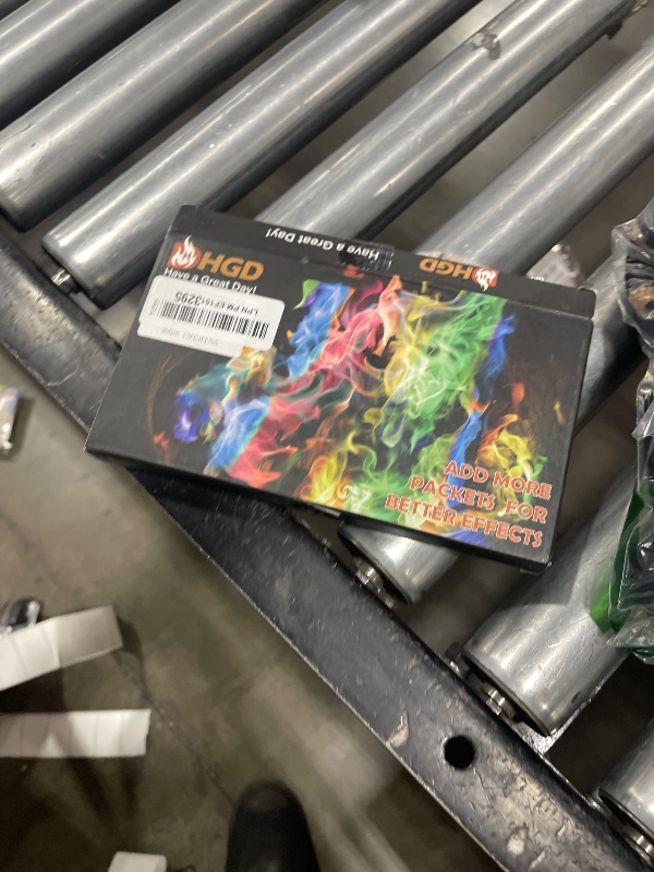 Photo 1 of HGD (6 Pack) Magic Campfire Fire Color Changing Packets for Fire Pit, Indoor/Outdoor Fireplace, Bonfire - Rainbow Magical Flame, Camping Accessory, Compatible with Wood