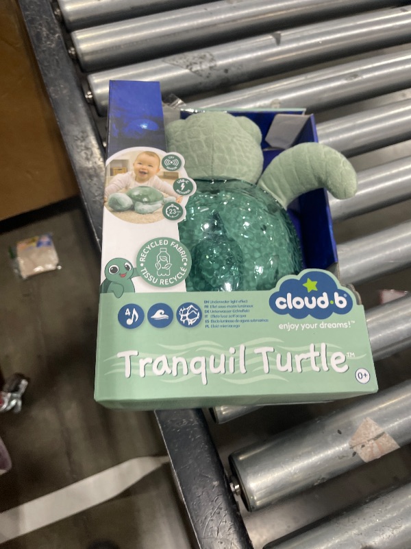 Photo 1 of Cloud b Ocean Projector Nightlight with 2 White Noises & 2 Soothing Sounds | Adjustable Settings | Cry Sensor | Tranquil Turtle - Green (Rechargeable)