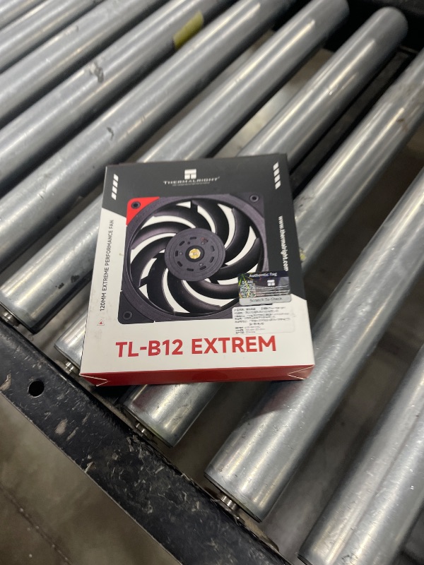 Photo 1 of Thermalright TL-B12 Extrem CPU Fan Cooler,Industrial Grade Fans,with High Speed 3150RPM,120mm Cooling PWM Fan,Three-time Dynamic Balance Correction,Computer Case Cooling Fan