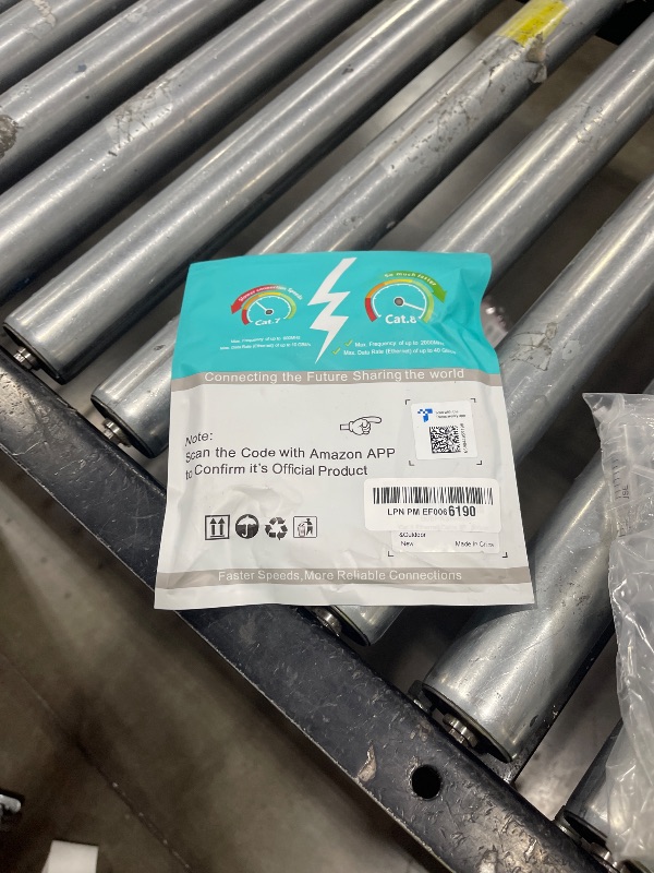Photo 1 of Vabogu Cat 8 Ethernet Cable, 3ft Heavy Duty High Speed Internet Network Cable, 26AWG, 2000Mhz 40Gbps with Gold Plated RJ45 Connectors, Shielded for Indoor & Outdoor Use