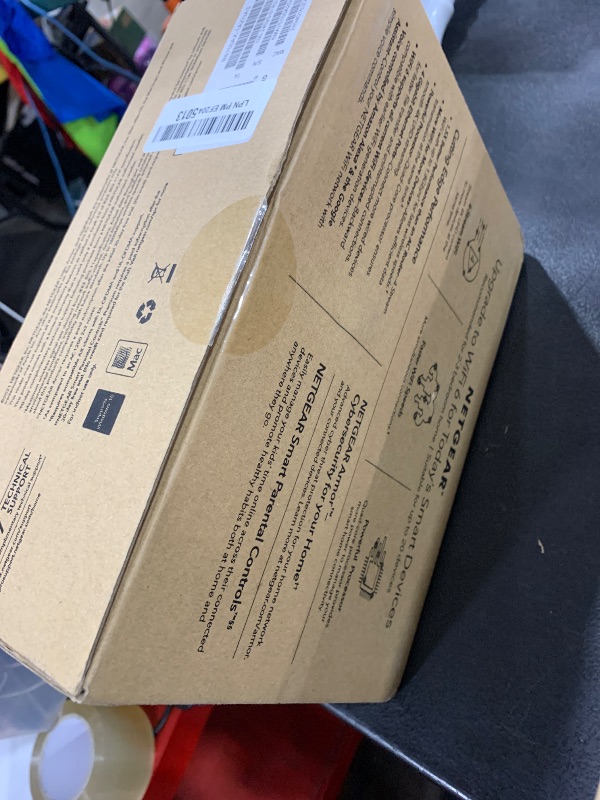 Photo 1 of NETGEAR 4-Stream WiFi 6 Router (R6700AX) – Security Features, AX1800 Wireless Speed (Up to 1.8 Gbps), Covers up to 1,500 sq. ft., 20 devices