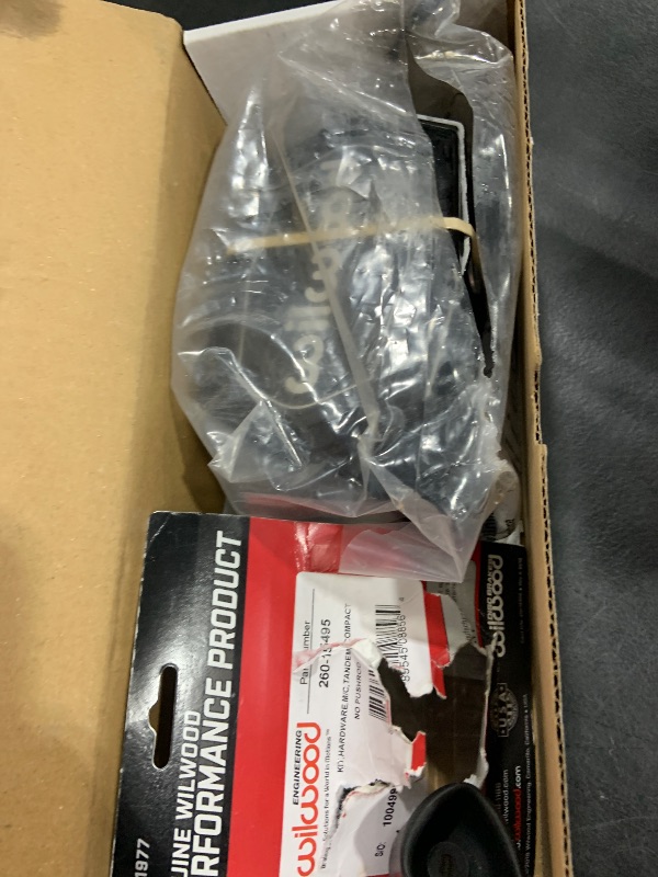 Photo 1 of Wilwood Master Cylinder Tandem Compact 1.12in Dia Black