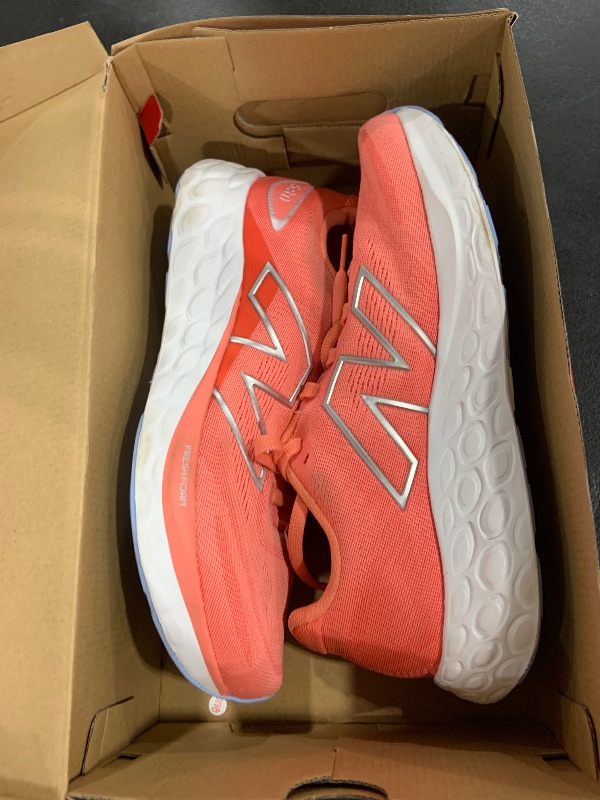 Photo 1 of New Balance Women's Fresh Foam 680 V8 Running Shoe, Sunfade Red/Drift Red/Silver Metallic, 11
