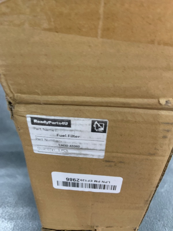 Photo 1 of XYZIL Fuel Water Separator w/Sensor 1J430-43350 for Kubota V1505 V2403 V2607 V3307 V3800 Assy