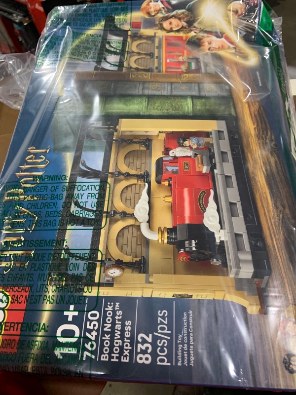 Photo 1 of LEGO Harry Potter Book Nook: Hogwarts Express - Kids Toy - DIY Kit and Pretend Play Building Set for Boys and Girls, 10+ - Includes Collectible Harry and Ron Minifigures - Birthday Gift Idea - 76450