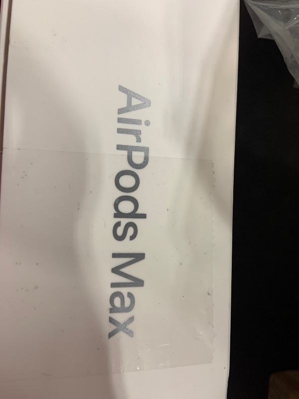 Photo 1 of Apple AirPods Max Wireless Over-Ear Headphones, Active Noise Cancelling, Transparency Mode, Personalized Spatial Audio, Dolby Atmos, Bluetooth Headphones for iPhone – Space Gray